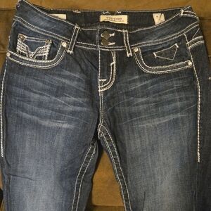 Vigoss Women's Dark Blue Bootcut Jeans Size: 7/29